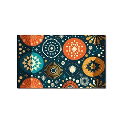 Abstract Pattern Sticker Rectangular (10 Pack)