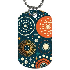 Abstract Pattern Dog Tag (two Sides)