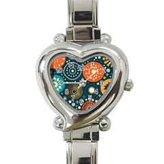 Abstract Pattern Heart Italian Charm Watch