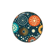 Abstract Pattern Hat Clip Ball Marker