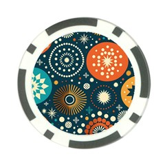 Abstract Pattern Poker Chip Card Guard (10 Pack) by Jancukart