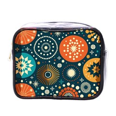 Abstract Pattern Mini Toiletries Bag (one Side)