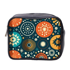 Abstract Pattern Mini Toiletries Bag (two Sides)