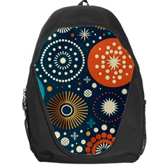 Abstract Pattern Backpack Bag