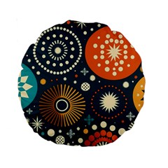 Abstract Pattern Standard 15  Premium Round Cushions