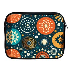 Abstract Pattern Apple Ipad 2/3/4 Zipper Cases