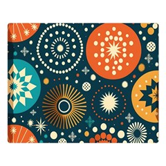 Abstract Pattern Premium Plush Fleece Blanket (large)