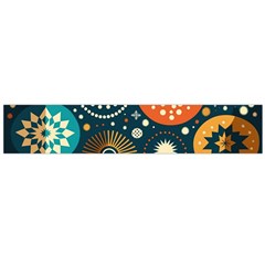 Abstract Pattern Large Premium Plush Fleece Scarf 