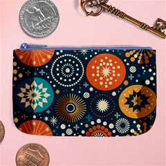 Abstract Pattern Large Coin Purse