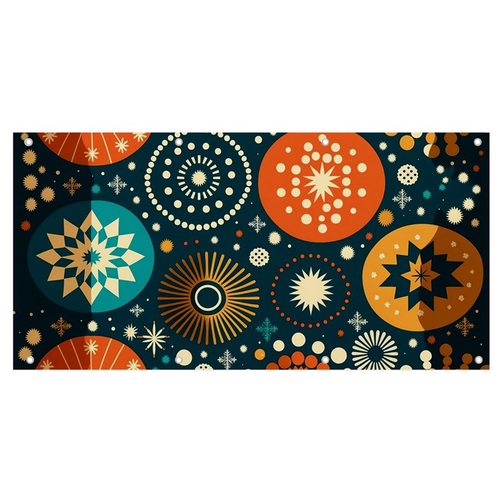 Abstract Pattern Banner and Sign 8  x 4 