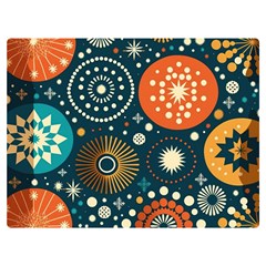 Abstract Pattern One Side Premium Plush Fleece Blanket (extra Small)