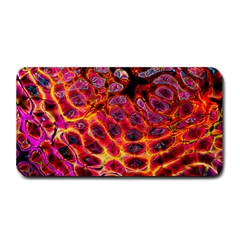 Fractal Black Texture Wallpaper Medium Bar Mat