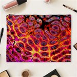 Fractal Black Texture Wallpaper Cosmetic Bag (XL) Front