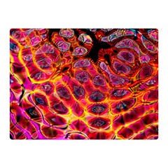 Fractal Black Texture Wallpaper Premium Plush Fleece Blanket (Mini)