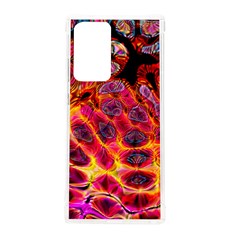 Fractal Black Texture Wallpaper Samsung Galaxy Note 20 Ultra Tpu Uv Case