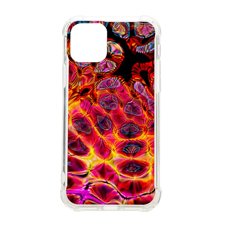 Fractal Black Texture Wallpaper iPhone 11 Pro 5.8 Inch TPU UV Print Case