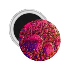 Colorful Bubbles Abstract Art 2 25  Magnets