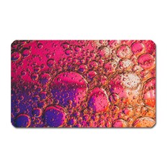 Colorful Bubbles Abstract Art Magnet (rectangular)