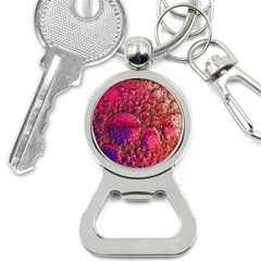 Colorful Bubbles Abstract Art Bottle Opener Key Chain