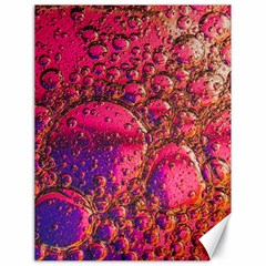 Colorful Bubbles Abstract Art Canvas 18  X 24 