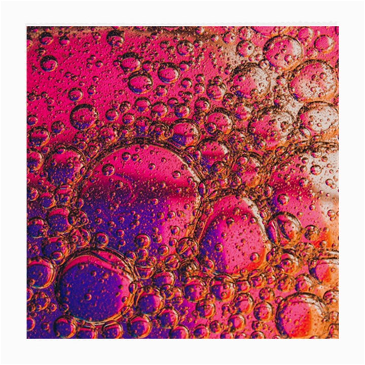 Colorful Bubbles Abstract Art Medium Glasses Cloth (2 Sides)