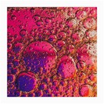 Colorful Bubbles Abstract Art Medium Glasses Cloth (2 Sides) Back