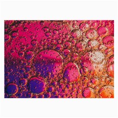 Colorful Bubbles Abstract Art Large Glasses Cloth