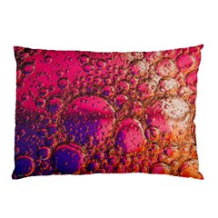 Colorful Bubbles Abstract Art Pillow Case