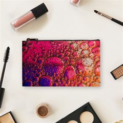 Colorful Bubbles Abstract Art Cosmetic Bag (small)