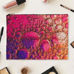 Colorful Bubbles Abstract Art Cosmetic Bag (xl) by Jancukart