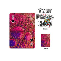 Colorful Bubbles Abstract Art Playing Cards 54 Designs (mini)