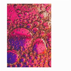 Colorful Bubbles Abstract Art Small Garden Flag (two Sides)