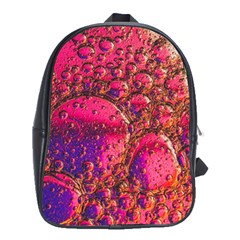 Colorful Bubbles Abstract Art School Bag (xl)