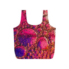 Colorful Bubbles Abstract Art Full Print Recycle Bag (s)