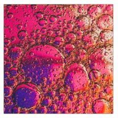 Colorful Bubbles Abstract Art Square Satin Scarf (36  X 36 )