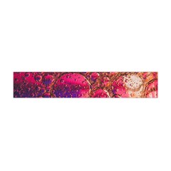 Colorful Bubbles Abstract Art Premium Plush Fleece Scarf (mini)