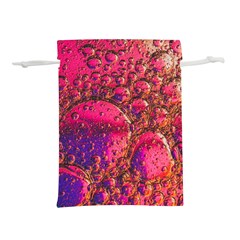 Colorful Bubbles Abstract Art Lightweight Drawstring Pouch (s) by Jancukart