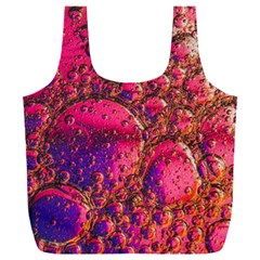 Colorful Bubbles Abstract Art Full Print Recycle Bag (xxxl) by Jancukart