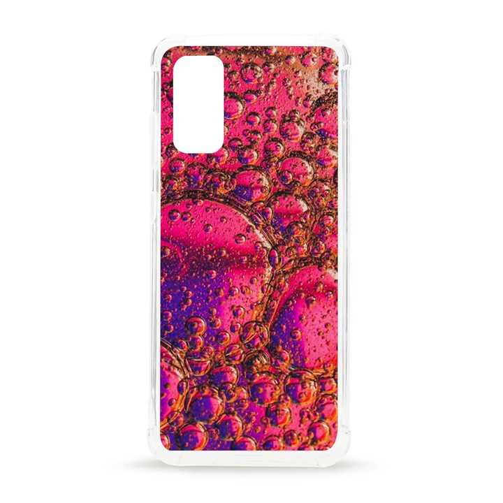 Colorful Bubbles Abstract Art Samsung Galaxy S20 6.2 Inch TPU UV Case