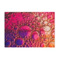 Colorful Bubbles Abstract Art Crystal Sticker (a4)