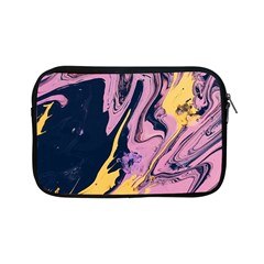 Pink Black And Yellow Abstract Painting Apple Ipad Mini Zipper Cases