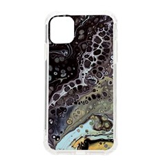 Black Marble Abstract Pattern Texture Iphone 11 Tpu Uv Print Case