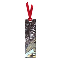 Black Marble Abstract Pattern Texture Small Book Marks