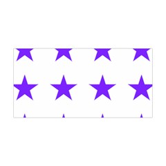 Star Pattern T- Shirt Star Pattern - Purple T- Shirt Yoga Headband by maxcute