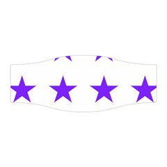 Star Pattern T- Shirt Star Pattern - Purple T- Shirt Stretchable Headband by maxcute