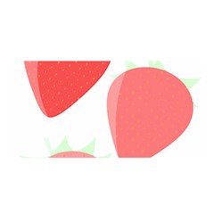 Strawberry T- Shirt Strawberries T- Shirt Satin Wrap 35  X 70  by maxcute