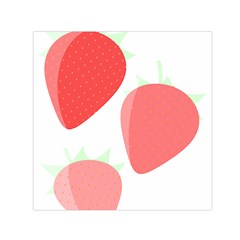 Strawberry T- Shirt Strawberries T- Shirt Square Satin Scarf (30  X 30 ) by maxcute