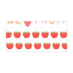 Strawberry T- Shirt We Love Fruit Straberries And Worms T- Shirt Yoga Headband by maxcute