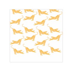 Tigers T- Shirt Golden Tigers T- Shirt Square Satin Scarf (30  X 30 ) by maxcute