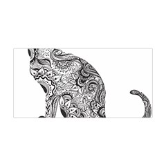 Trippy T- Shirt Cat Silhouette T- Shirt Yoga Headband by maxcute